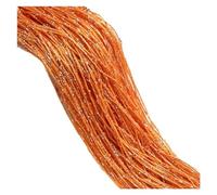 Crystal Curtain,Door Beads W100*H200 Cm Luxury Crystal Curtain Flash Line Shiny Tassel String Door Curtain Window Room Divider Home Decoration(Orange)