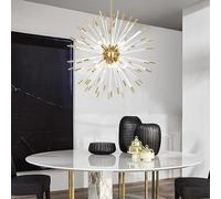 Crystal Dandelion Ceiling Chandelier Living Room Hall Restaurant Venue Luxury Indoor Decoration Led Hanging Lamp,Chandeliers