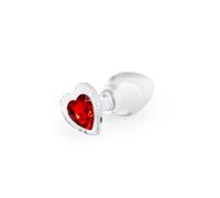 Crystal - Desires - Red Heart - Medium