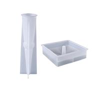 Crystal Desktop Lamp Epoxy Resin Mold, Table Lampshade Silicone Home Ornament Decorations Lamp Crystal Epoxy Resin Pen Holder Storage Ornament