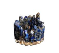 Crystal Detox Bowl, Natural Healing Crystal Cleansing Bowl for Energy Purification and Gemstone Storage(Lapis lazuli)