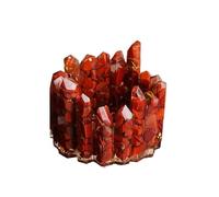 Crystal Detox Bowl, Natural Healing Crystal Cleansing Bowl for Energy Purification and Gemstone Storage(Red Jasper)