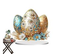 Crystal Diamond Painting Decorations - Rhinestone Art Display, Double-Sided Stand | Rhinestone Desk Positioning Ornament, Professional Table Painting, Easel