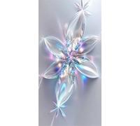 Crystal Diamond Painting Kits for Adults, 5D Flower Large Diamond Art with Square Drill Full Drill Gem Art Big Painting Set, DIY Crystal Mosaic Kits for Adults for Home Wall Decor 100x200cm, Model904