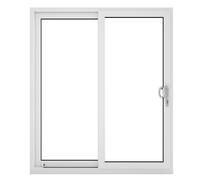 Crystal Direct Crystal uPVC Sliding Patio Right to Left in White | Size: 2090mm x 2090mm Crystal Direct White 2090mm x 2090mm