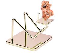Crystal Display Stand - Metal Rock Door | Rock Door With Base | Crystals Seahell And Gemstone Decorribles For The Window Of The Agate Quartz Rock Store, Galleries, Bookcases, Matr