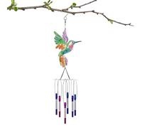 Crystal Dot Art for Adults Animal Dot Wind Chimes Sun Catcher Garden Decor 21x9.5cm Art Craft Ornament for Window Garden Decor