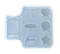 Crystal Dripping Silicone Mold Handy Accessory Suitable for Artists Students and Craft Enthusiasts Silicone Set for Making Various and Handmade Jewelry Projects