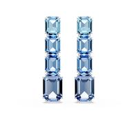 Crystal Ear Studs in Blue - female - Swarovski - Earrings - Blue - ONE SIZE - Accessories ONE SIZE