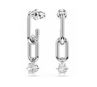 Crystal Earrings for Everyday Elegance- female- Swarovski- Earrings- Gray- ONE SIZE- Accessories ONE SIZE