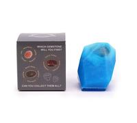 Crystal Elemental Soap - Water By Serenityy, Handcrafted Stone-Shaped Crystal Soap With Decorative Box.