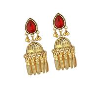 Crystal Embellished Swing Fringe Ear Posts Complex Empty Engraving Plan Nonallergenic Party Addons Elegant Vintage Swing Earrings