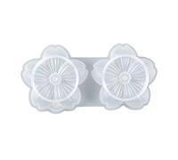 Crystal Epoxy Crowns Flower Shape, Aromatherapy Plaster Decoration, Silicone Pendant for Crafts, Decoration Moulds for Resin