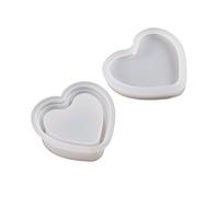 Crystal Epoxy Resin Jar Mold Storage Box Lid Silicone for Jewelry Making Candy Box Container Casting Tool Resin Molds