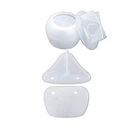 Crystal Epoxy Resin Silicone Storage Box Mushroom Shaped Hand Making Accessories for Resin Hand Making Silicone Jewelry Box Molds