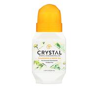 Crystal Essence Mineral Deodorant, Roll-On Chamomile and Green Tea, 2.25 Fluid Ounce