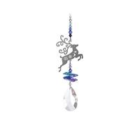 Crystal Fantasy Reindeer Moonlight Hanging Suncatcher