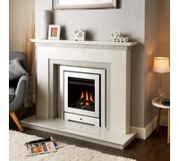 Crystal Fires Royale 3 Sided Inset with Montana Gas Fire
