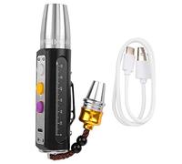 Crystal Flashlight Torch, 3 Led Gem Tester Torches Battery Powered Jade Appraisal Flashlight Portable Gemstone Detection Light Expert Jades Gems Identification Lights