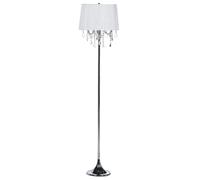 Crystal Floor Lamp White EVANS