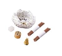 Crystal Flower Engine Holder Bowl Ash Catcher and Angence Stick Well Rack Fate and Home Decor