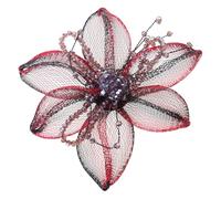 Crystal Flower Sew Brooch Trimmings Applique for Wedding Dress Curtain Scarf Do It Yourself Decorations Supplies Do It Yourself Floral Decoration