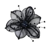 Crystal Flower Sew Brooch Trimmings Applique for Wedding Dress Curtain Scarf Do It Yourself Decorations Supplies Party Dress Brooch