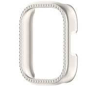 Crystal Frame Guard Half Shell Scratch-Resistant Case Antiscrape Covers Case Shockproof For Watch 5 Active Fashionable Sparkling Watch Case