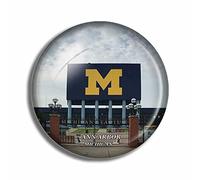 Crystal Fridge Magnets Ann Arbor Michigan USA Travel Souvenir Funny Sticker for Gift Home Decoration Office Whiteboard