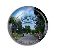 Crystal Fridge Magnets London Canada Travel Souvenir Funny Sticker for Gift Home Decoration Office Whiteboard
