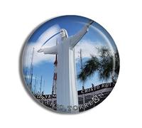 Crystal Fridge Magnets Torreón Mexico Travel Souvenir Funny Sticker for Gift Home Decoration Office Whiteboard