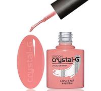 Crystal-G London - G11 Rose Trellis - Delicate Dusty Pink Creme Shade - UV LED Soak Off Gel Nail Polish Varnish - Classic Range - 8ml - ***REQUIRE UV/LED LAMP TO CURE DRY GEL POLISH***