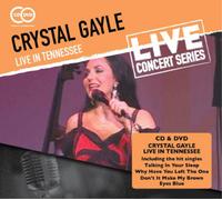 Crystal Gayle Live in Tennessee (CD) Album with DVD (US IMPORT)