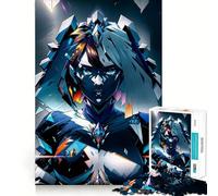 Crystal Girl Olivia Adults 1000 Piece Jigsaw Puzzle Brain Think Bright Detail Real Challenge Room Accent (50x75cm)