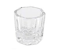 Crystal Glass Cup for Arcylic Nail Art Liquid Powder