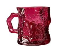Crystal Glass Mugs, Comfortable Handle Design, Suitable for Hot and Cold Be | Glass Liquor Beverage Glass Coffee Cup Cappuccino Espresso Latte Tea Milk for Home Cafe Hotel Restaurant Kitchen