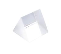Crystal Glass Prism 1 piece Prism Optical Glass Cube, Triangular Scientific Experimental Instruments and Decorative(40 * 40 * 40 * 40mm)
