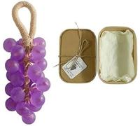 Crystal Grape Soap, 2026 New Grape Soap on a Rope, Handcrafted Grape Soaps, Personalized Original Handmade, Gentle Cleansing Soaps,for Washing Hands And Fresh Air Women & Men (Deep Purple)