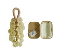 Crystal Grape Soap, Personalized Original Handmade Crystal Grape Soap Gentle Cleansing Soaps,Grapes Cluster Shaped Soaps with Gift Box for Bathroom, Washing Hands