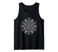 Crystal Grid Mandala Rockhound Collector Lover Tank Top