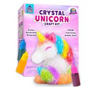 Crystal growing Kit For Kids - All-In-One Educational Gifts for Girls 8-12 Years Old, Crystal Making Experiment, Unicorn Theme STEM Kit For Girls, Fun Science Activity For Kids