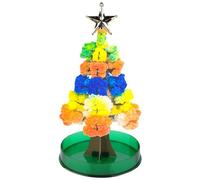 Crystal Growing Kit Novelty DIY Fun Science Kit Mini Paper Christmas Tree Growing Accessories Special Desk Decorations Meaningful Gifts for Kids