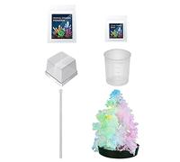 Crystal Growing Science Experimental Kit DIY Educational Toy for Teens with Magical Christmas Tree Project Learning Activity (as shown, One Size)