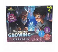 Crystal Growing Science Kit for Kids 8+ - DIY STEM Educational Experiment Set, Make Your Own Growing Crystals Toy, Hands-On Chemistry Learning Activity, Boys & Girls Gift, Home School Classroom