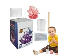 Crystal Growing Set - Crystal Growing Set | Crystal Making Experiment, Stem Project Toy for Girls from 8 Years, Learning and Science Gifts, Educational Toys and Play Accessories