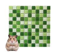 Crystal Hamster Cooling Pad,Hamster Chiller Glass Stone Hamsters Cooling Pad,Summer Blue HamsterBed Pet CoolingPad,Dwarf Ice