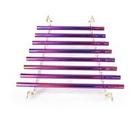 Crystal Harp, 8 Notes C5 D5 E5 F5 G5 A5 B5 C6, Perfect Healing Musical Instrument, For Sound Therapy Healing Meditation, With Aluminum Suitcase(432hz)