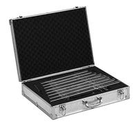 Crystal Harp Kit, 8 Notes C5 D5 E5 F5 G5 A5 B5 C6, Perfect Healing Musical Instrument，For Sound Therapy Healing Meditation, With Aluminum Suitcase(440HZ)