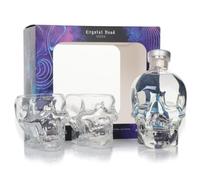 Crystal Head Gift Set with 2x Skull Glasses in Clear Crystal Head Clear