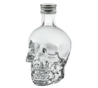 Crystal Head Original Vodka 5 cl, 40% ABV - Made from Canadian Corn - Award-Winning Premium Vodka, Clear Skull Shaped Mini Glass Bottle